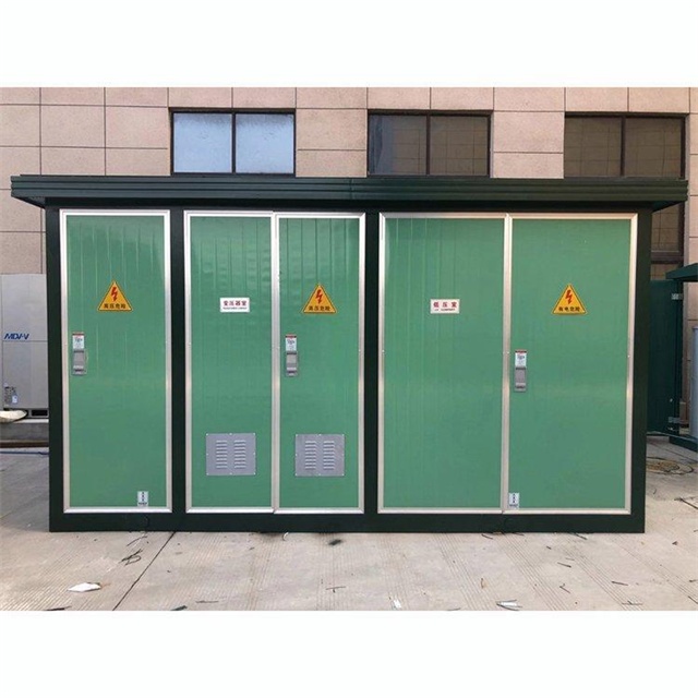 金川1600KVA欧式箱式变压器